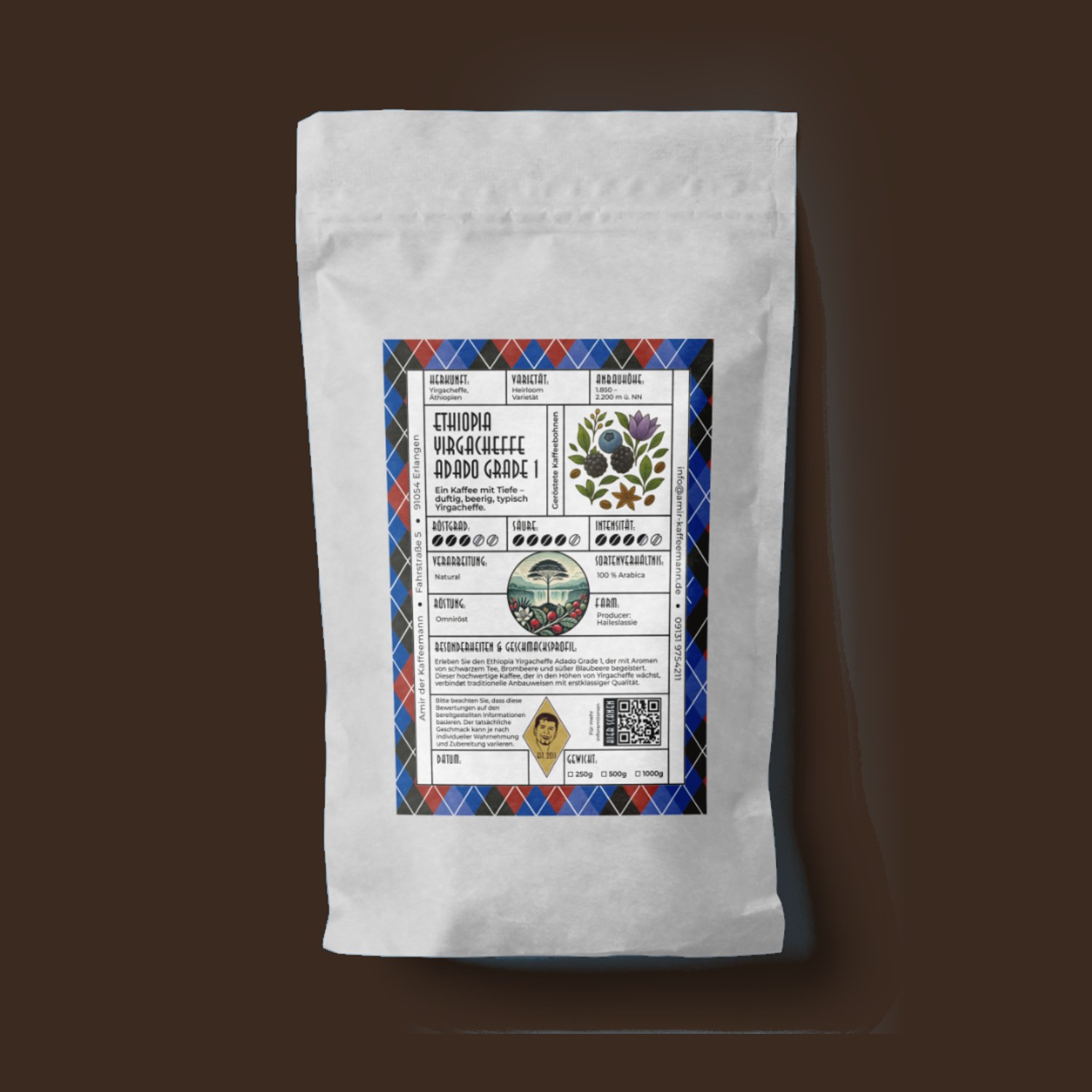 Ethiopia Yirgacheffe Adado Grade 1