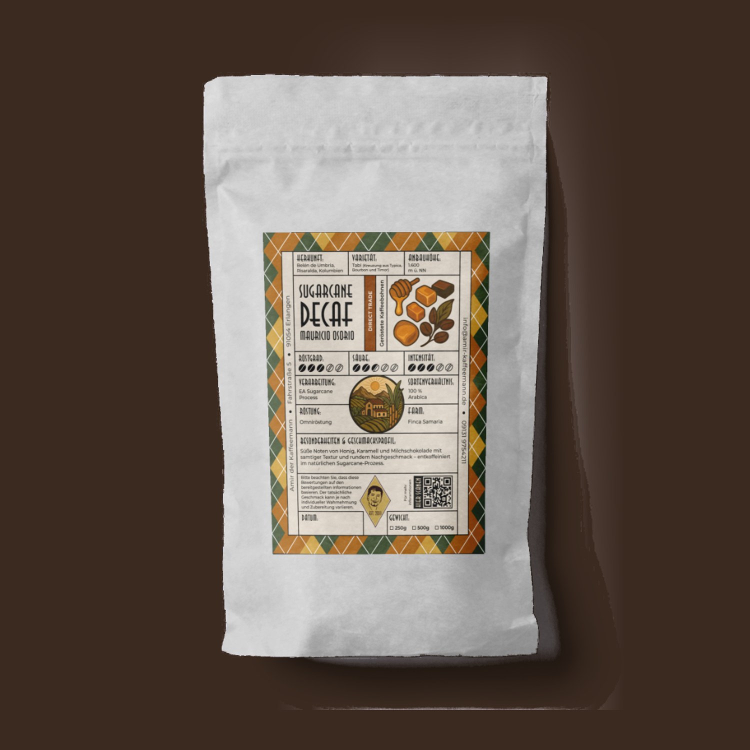 Sugarcane Decaf Mauricio Osorio